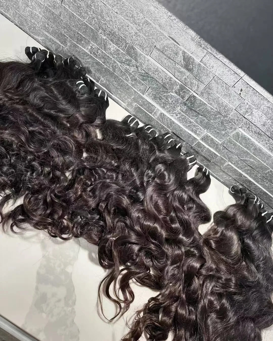 Wholesale Burmese Raw Kinky Curly Hair Weave Bundles Unprocessed Raw  Hair Loose Deep Water Wave Human Hair Bundles