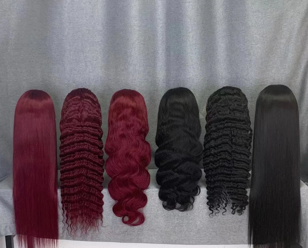 Raw Vietnamese Human Hair 13*4 Lace Front Bone Straight Human Hair Wigs Wholesale