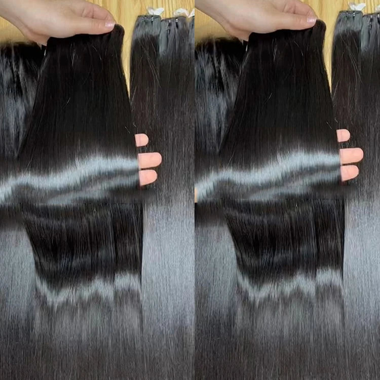 Factory Wholesale Vietnam Bone Straight 40inch Raw Vietnamese Bundles Brazilian Virgin Human Hair Vendor