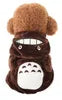 Wholesale Customization 2022 New Pet Dog Clothes Pet Dog Warm Coat With Hooded Cute Animal Totoro Pack
