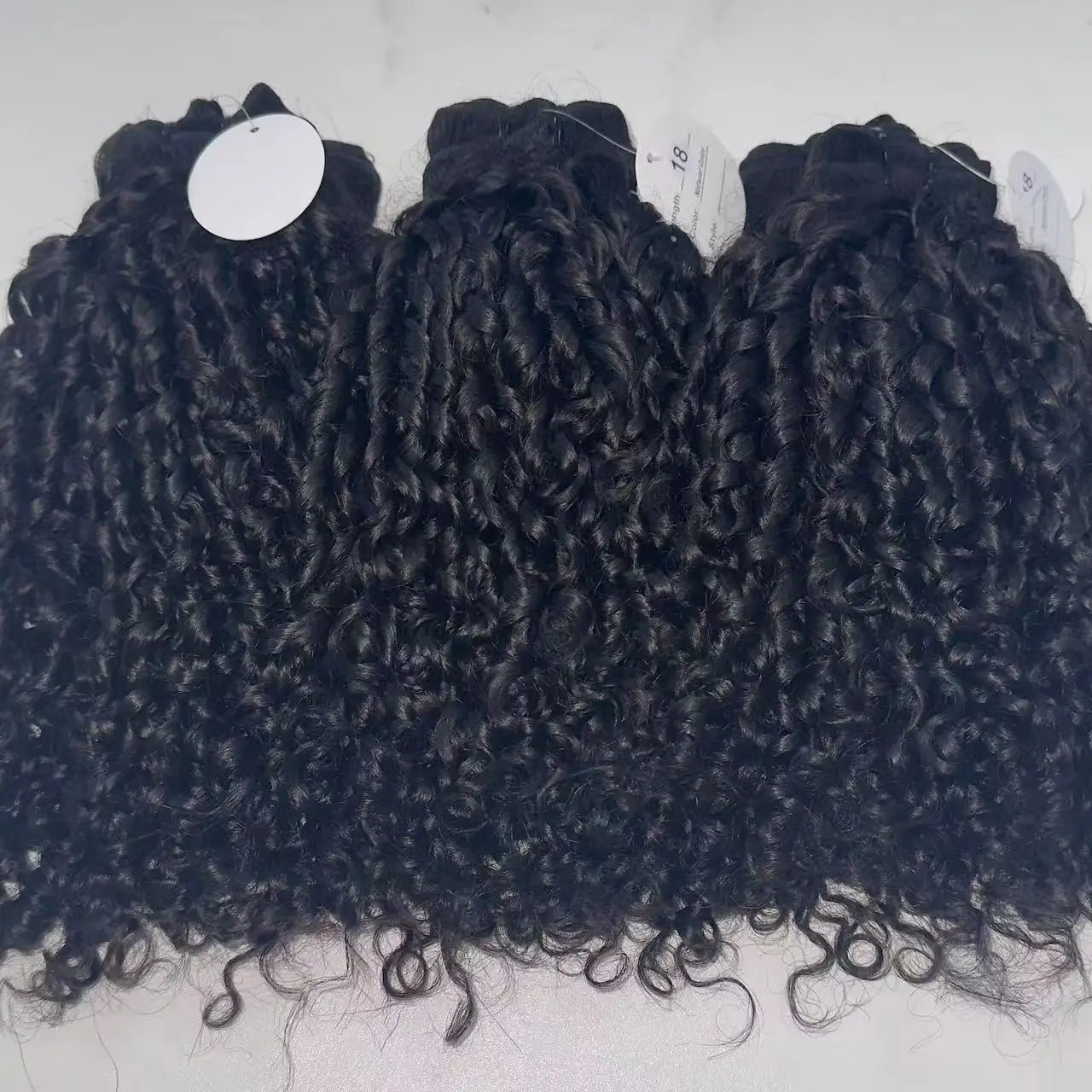 Wholesale Raw Virgin Burmese Deep Curly Human Hair Bundles Vendor Natural Wave Cuticle Aligned Curly Hair Extension