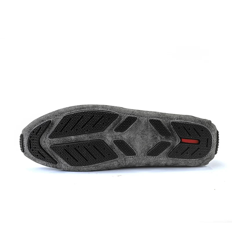 Men's Loafers Driving Shoes Moccasin Gommino Penny Loafer Flats Leather Low-top Slip on Pull on Handmade Light Weight