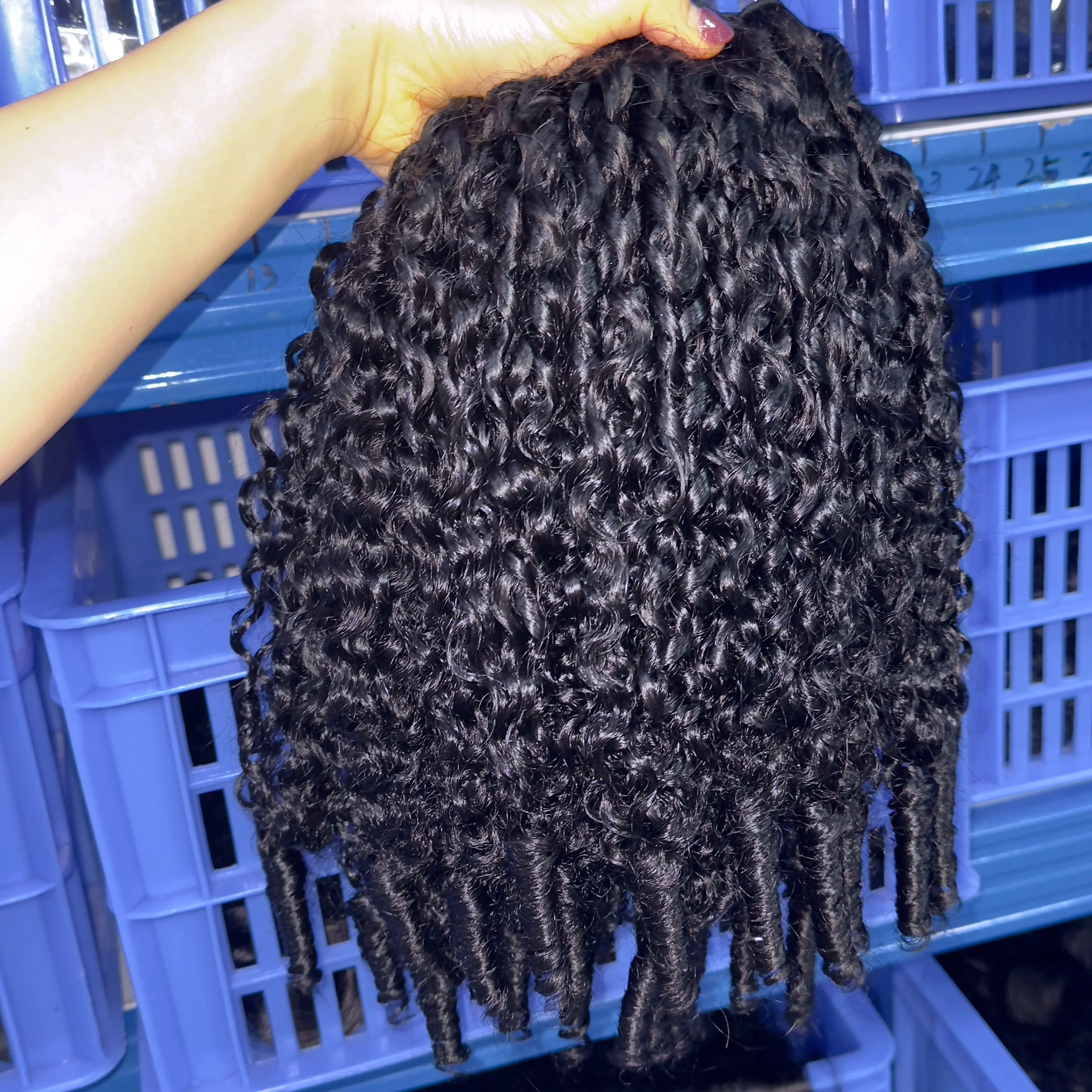 Wholesale Virgin Hair Bundles Cuticle Aligned Soft Silky Burmese Curly Human Hair Brazilian Human Raw Hair Vendors
