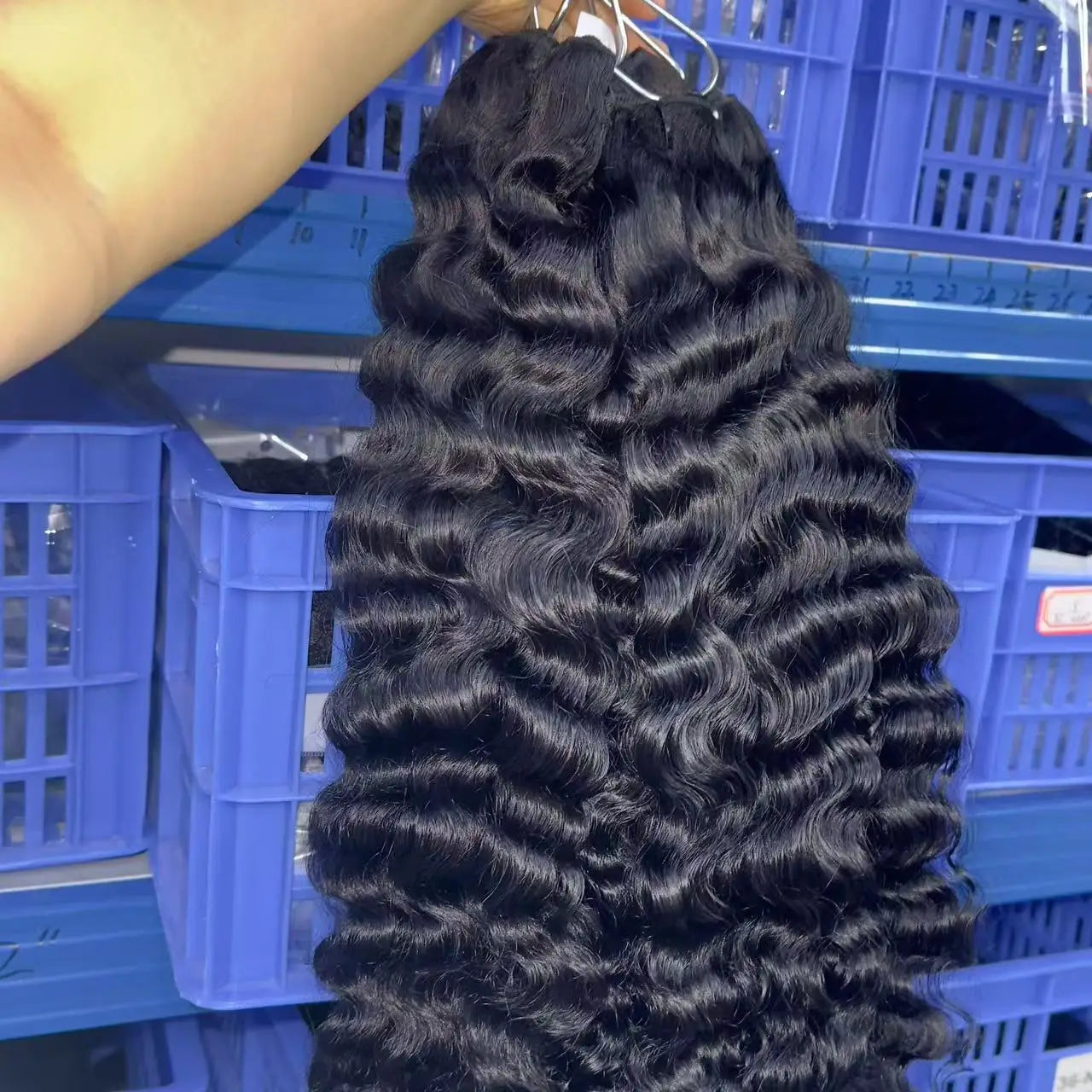 Vietnamese Hair Supplier Natural Raw Vietnamese Burmese Curly Hair Virgin Human Hair