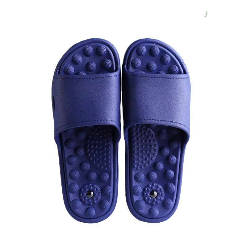Greatslides Yellow Massage Slippers,Women Flat Bedroom Slippers Custom Logo Slides Sandals Manufacturer
