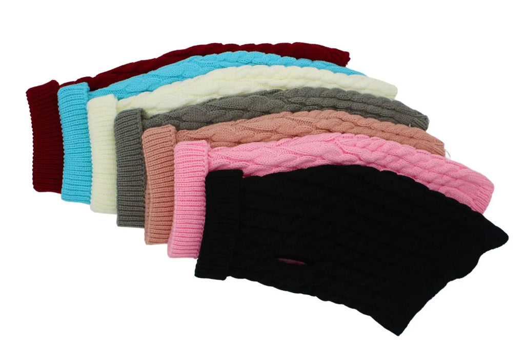 Pet Products Puppy Dog Cat Warm Winter Knit Sweater Vest Knitted Coat Jacket for Small Dog Dog Jumper Pet Clothes
