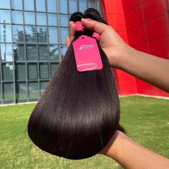 Wholesale High Quality Human Hair Weave Virgin Brazilian Straight Cuticle Aligned Hair Bundles 100 Unprocessed Remy Hair Bundles