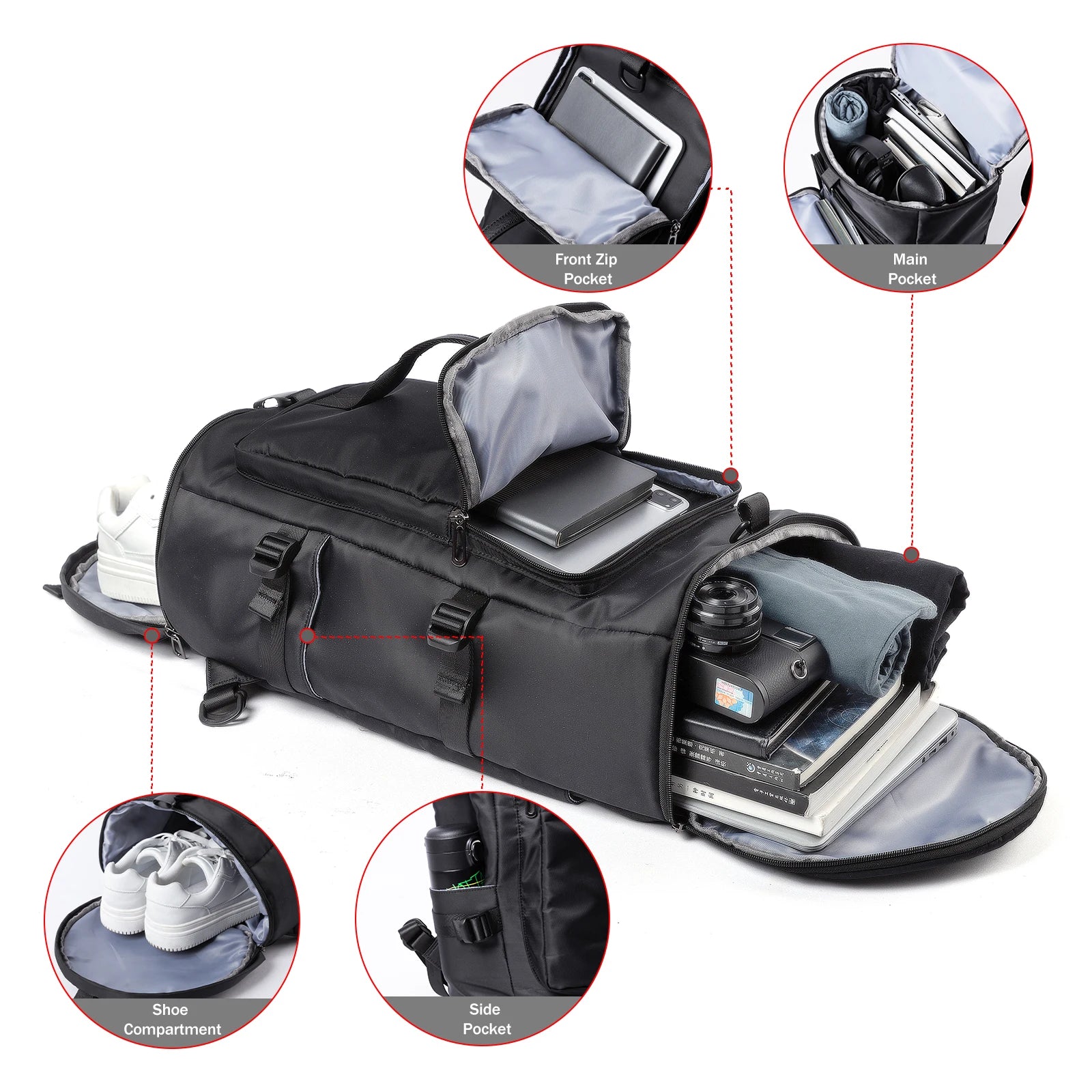 Fitness Gym Bags for Men Travel Backpack Gym Sports Backpack