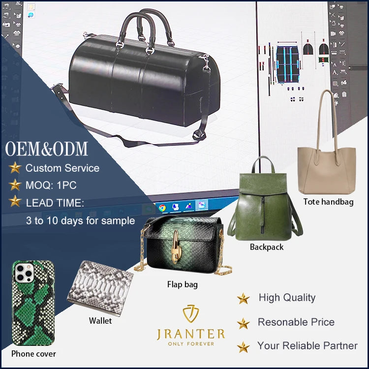 2025 Custom Famous Brands Designer Women Bamboo Handle Handbags Customizable Luxury Real Leather Ladies Hand Bags Crossbody