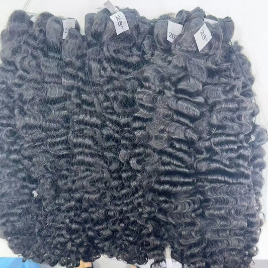 Wholesale Fast Shipping Vendor Burmese Curly Virgin Human Hair Vietnamese One Donor Raw Burmese Curly Hair Bundles