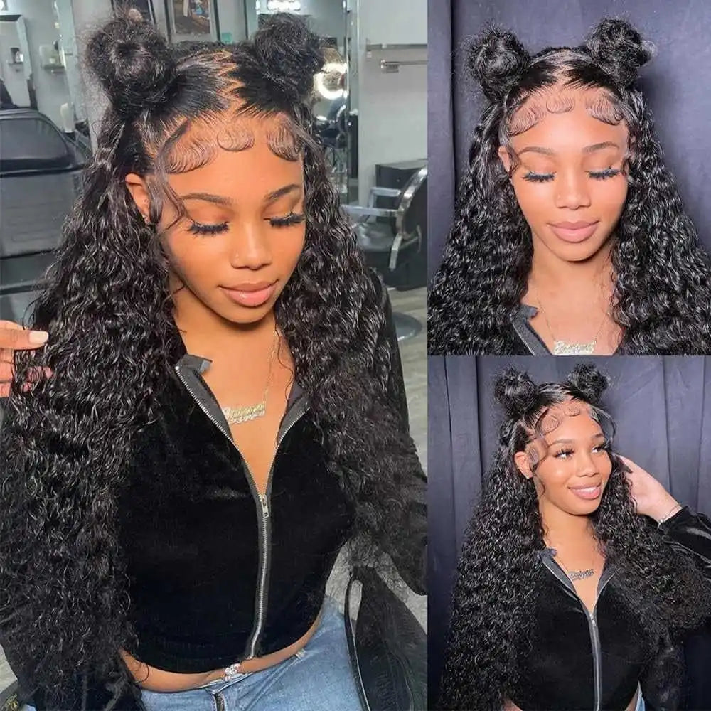 Pre Plucked 1B Natural Black Color Body Wave Glueless Full Hd Lace Wig Lace Frontal Wigs Human Hair Raw Vietnamese Hair Wig