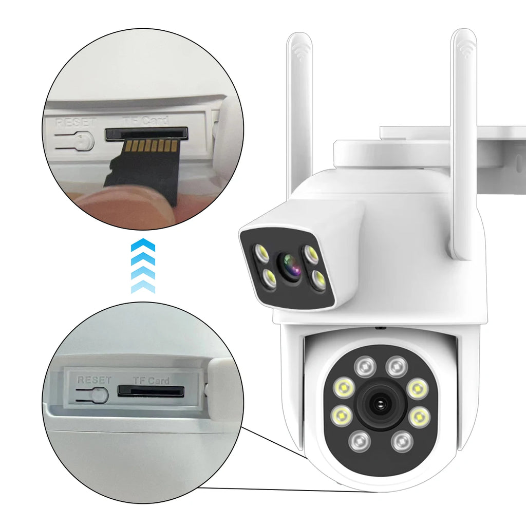 Smart Home IP Security Camera Baby Pet Camera Two-way Audio Video Record Remote Access Network Camera