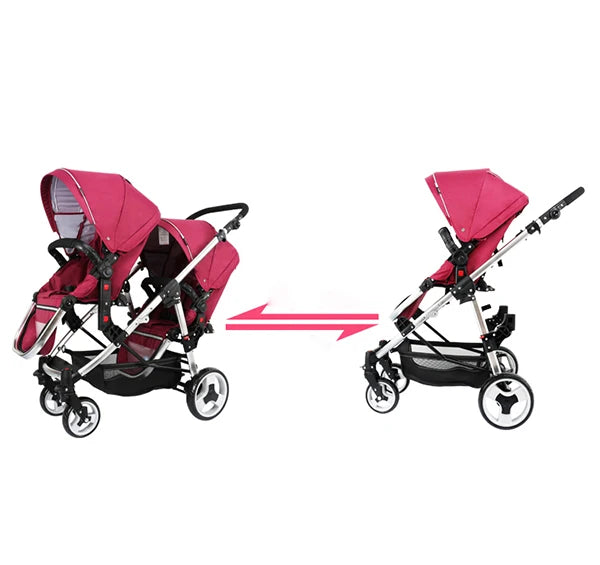 Wholesale Foldable Twin Stroller/Double Baby Stroller