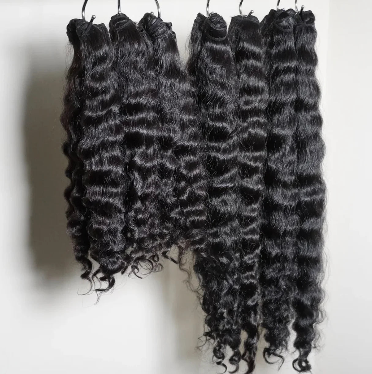 Wholesale 100% Unprocessed Cabello Humano Natural Raw Virgin Cuticle Aligned Indian Human Hair Water Wave Curly Bundles