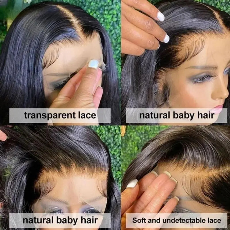 Raw Cambodian Hair Natural Human Hair Wig 13X4 Hd Lace Front Wigs 10A Grade Luxury Body Wave Wig for Black Women