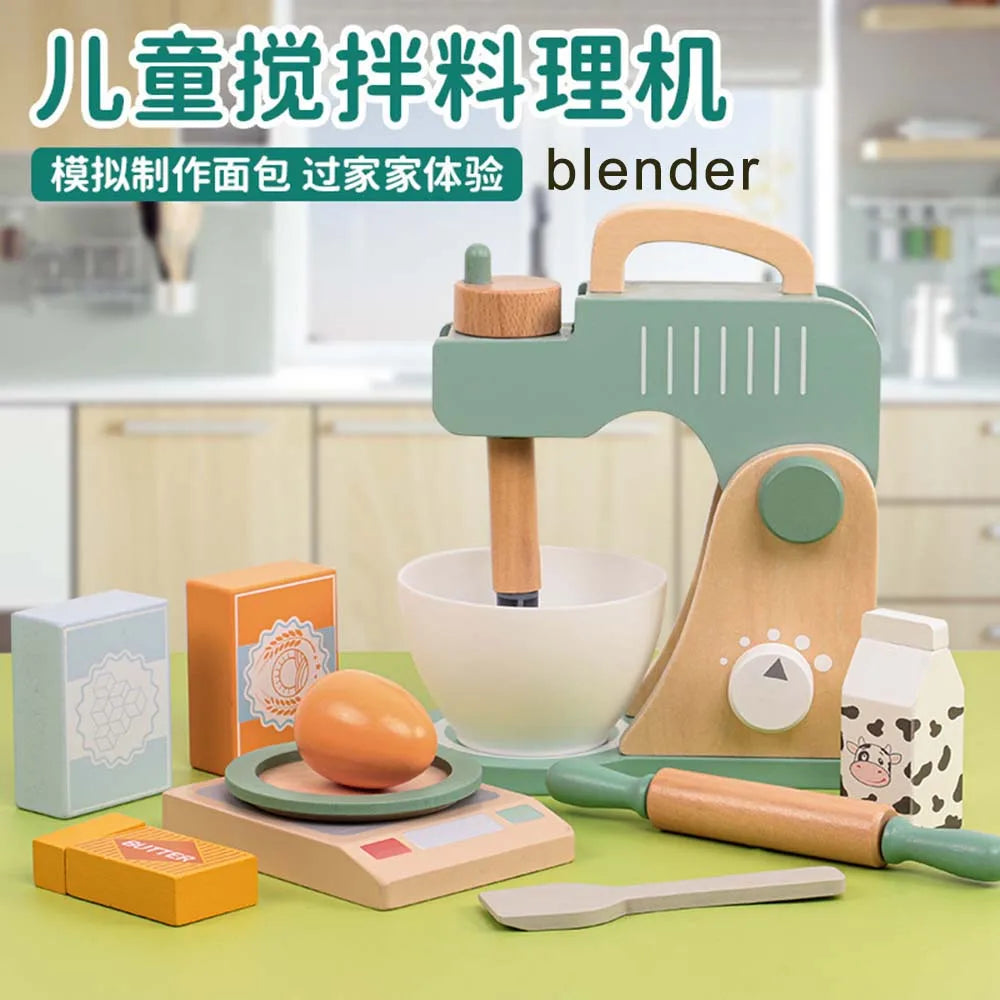 Children's Simulation Dessert Shop Ice Cream Ice Cream Tea Set Sales Shop Boys and Girls Play Home Wooden Toys