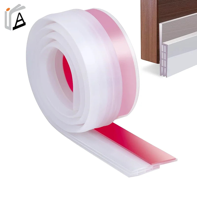 Weatherproof Soundproof Door Draft Stopper Rubber Seal Sweeps and Dust Stripping for Bottom Door