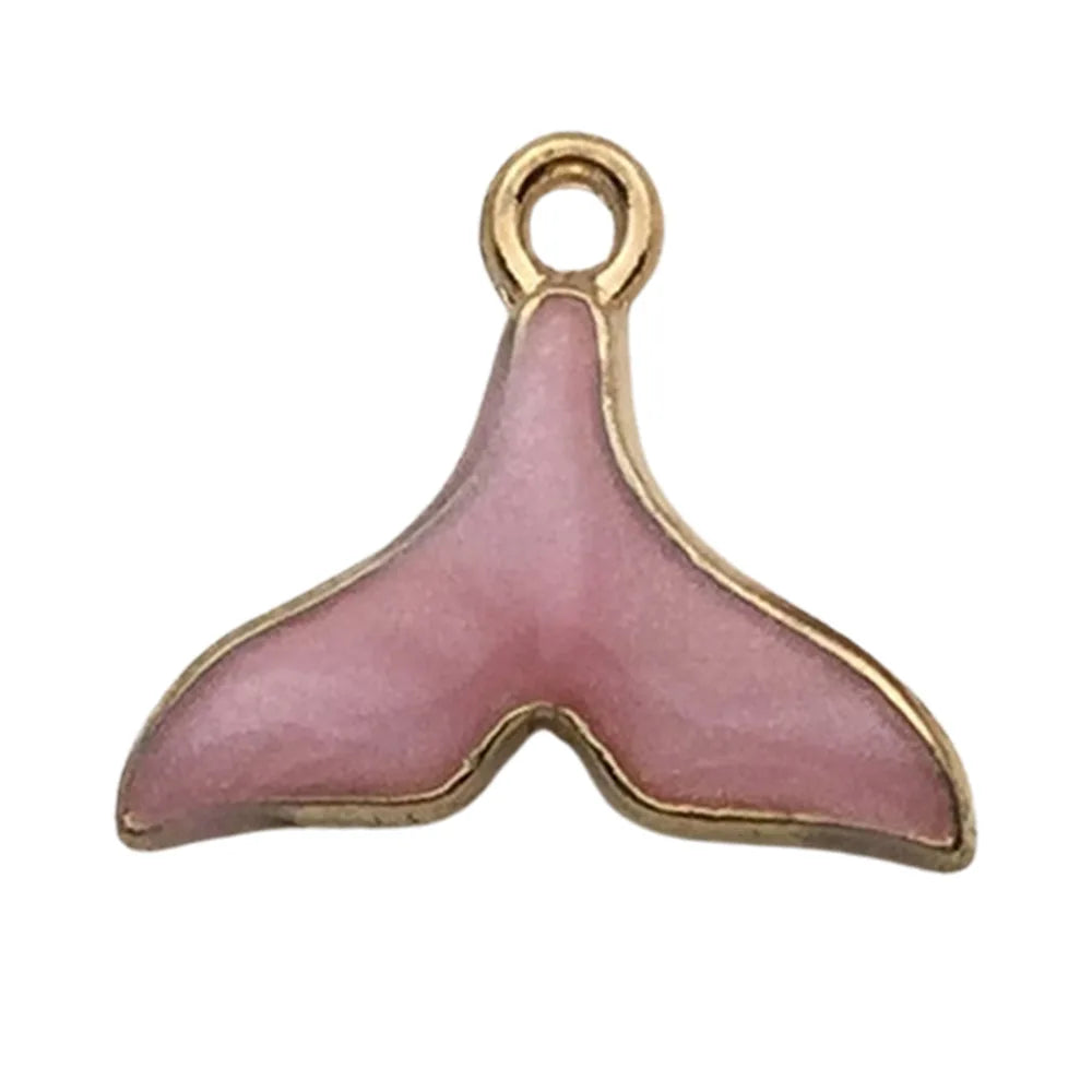Hot Sale Natural Crafts Alloy Ocean Starfish Conch Seashell Enamel for DIY Nautical Jewelry Making Home Decoration