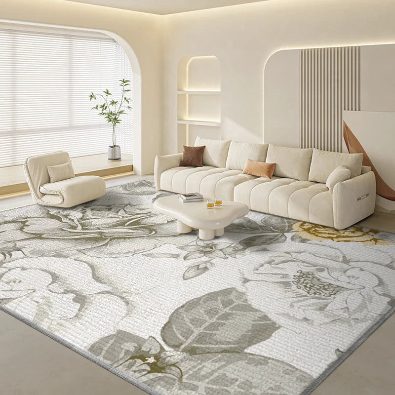 Vintage Loop Pile Water and Oil Proof Carpet Easy to Clean Carpet Wear Resistant and Durable Carpet