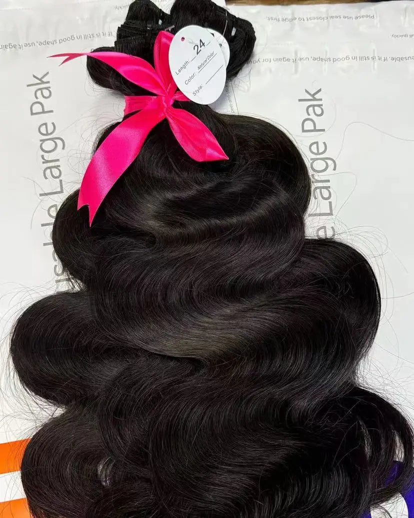 Natural Raw Burmese Curly Hair Bundles and Closure Set Virgin Human Hair Raw Burmese Curly Hair Bundles Loose Wave