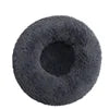 Hot Seller Soft Donut Round Pet Bed Cat Dog Cushion Fluffy Long Plush Waterproof Calming Dog Bed