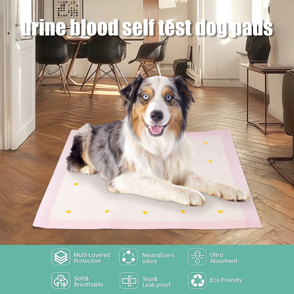 FCJ Dog Detection Urine Pad Custom Sap Weight for Pet Training Puppy Pee Pad for Cats Cleaning Function Made Paper Cloth Bamboo