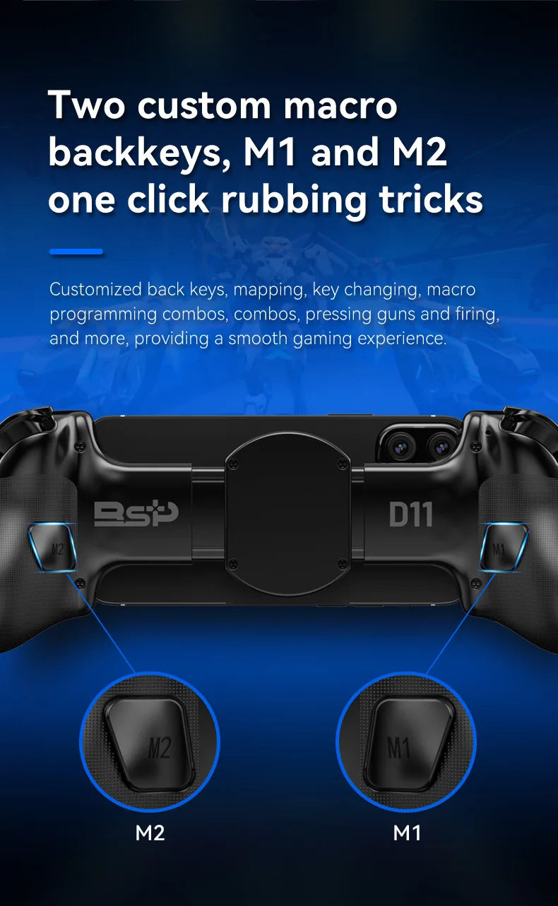 D11/D11S Stretch Game Controller Hall for /PC Android for Phone for for for