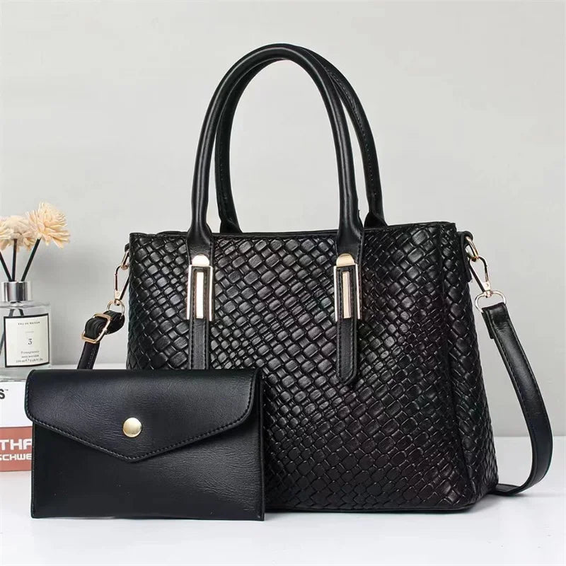 2026 New Arrival High Quality Pu Handbags 2 in 1 Handbag Designer Bags Handbags Women Famous Brands Sets