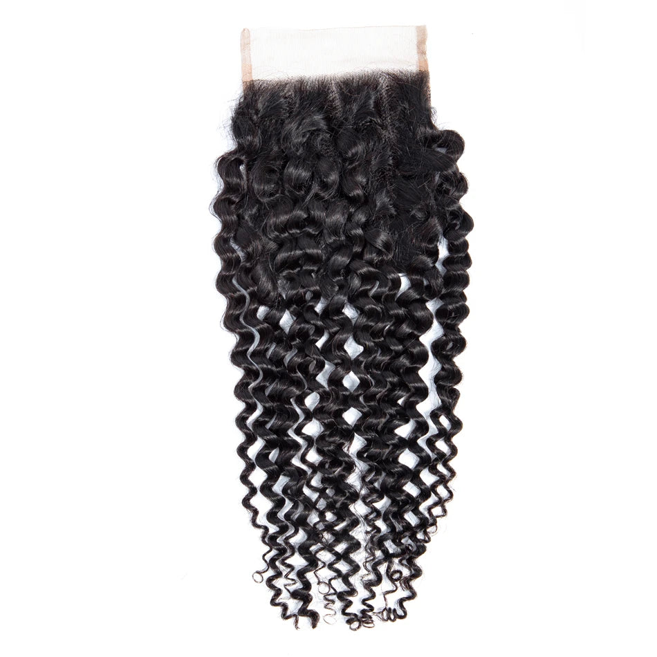 Kinky Curly Hair 4x4 Lace Closure Brazilian Virgin Cuticle Aligned Yeswigs 2x6 5x5 13x4 13x6 6x6 7x7 360 Lace Frontal Closure