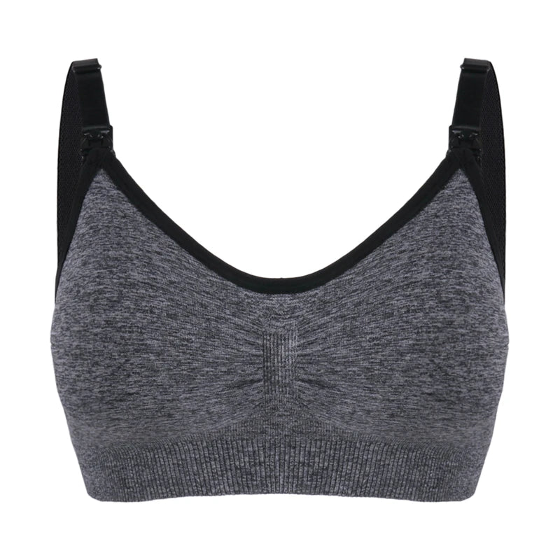 plus Size Seamless Nursing Bra for Women Breathable Maternity Push up Front Closure Underwear Adjustable Straps Wire-Free