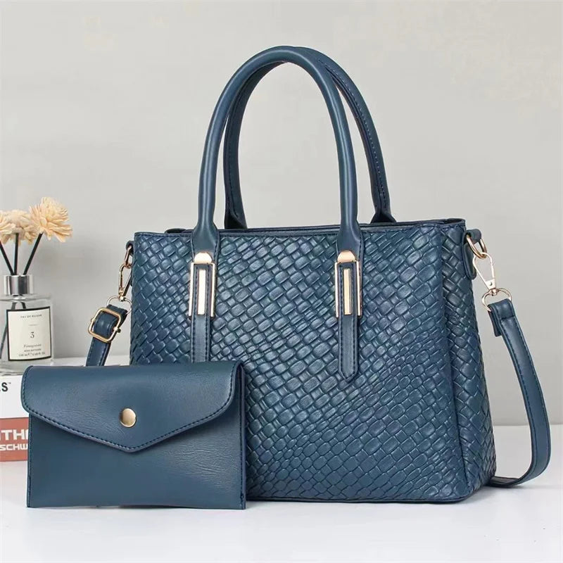 2026 New Arrival High Quality Pu Handbags 2 in 1 Handbag Designer Bags Handbags Women Famous Brands Sets