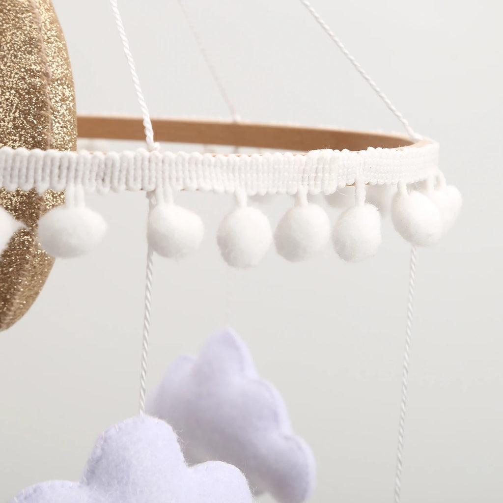Islamic Baby Mobile for Crib Baby Kaaba Mobile Muslim Baby Mobile Quran Reciting