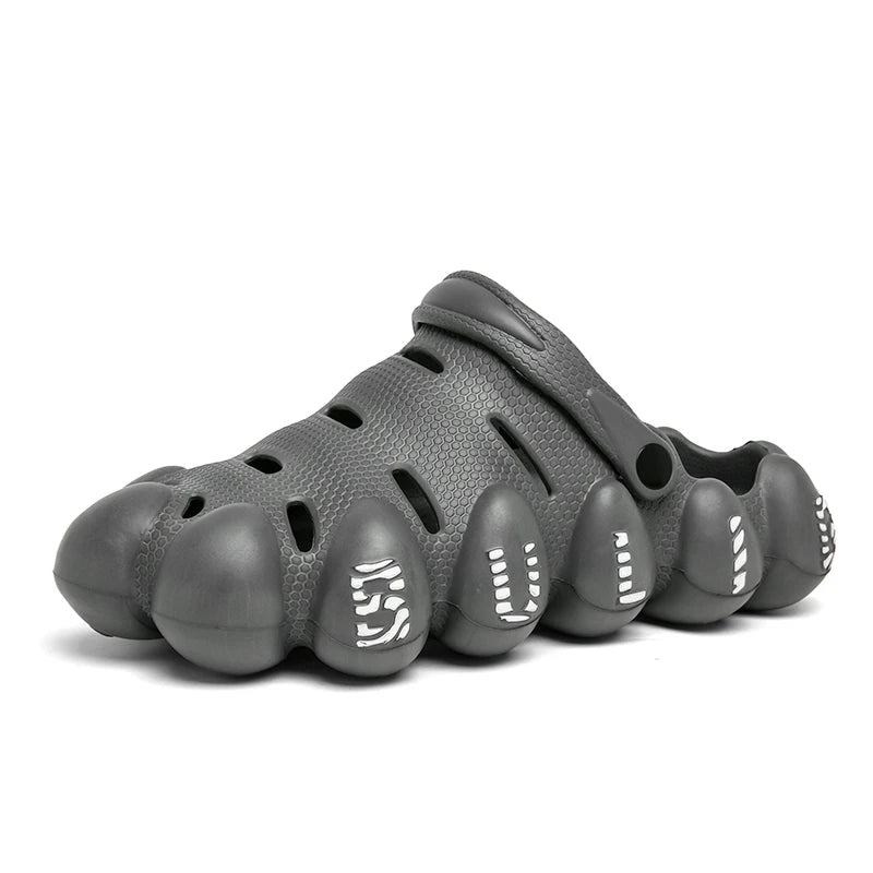 Logo Custom DIY Present Shoes Men's New Light Weight EVA Soft Clogs Garden Shoes Beach Outdoor Slippers for Men