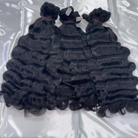 Raw Burmese Curly Hair Bundles Vietnamese Kinky Curly Hair, Burmese Curly Human Hair Extension