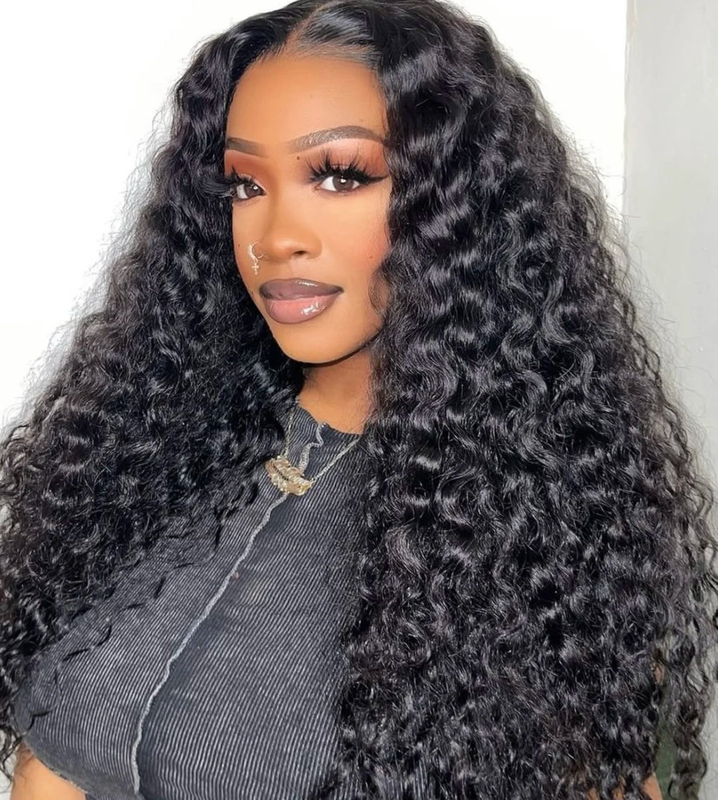 US Shipping Raw Human Hair Extensions Glueless Hd Lace Wigs for Black Women Burmese Curly Hair Vendor Human Hair Wig HDLace Wigs