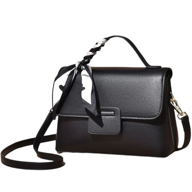 New Ladies Handbags Luxury Pu Leather Hand Bags Fashion Trending Design Solid Color Handbags