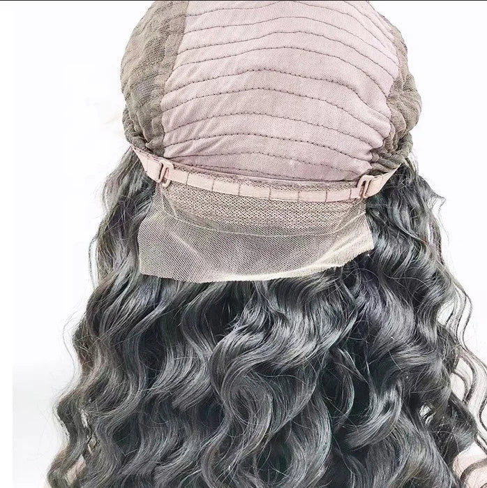 Wholesale Cuticle Aligned 13X4 Deep Wave Brazilian Hair Lace Front Unprocessed Human Hair Wigs