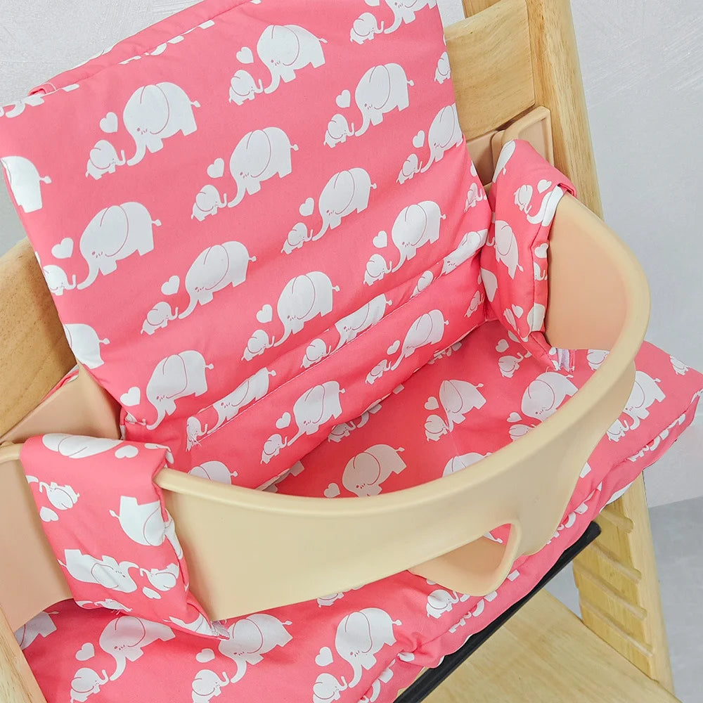 Hot Selling  Baby Back Cushion Seat Cushion Baby Eating Anti-slip Chair Stokke Tripp Trapp Cushion High Chair Seat Pad