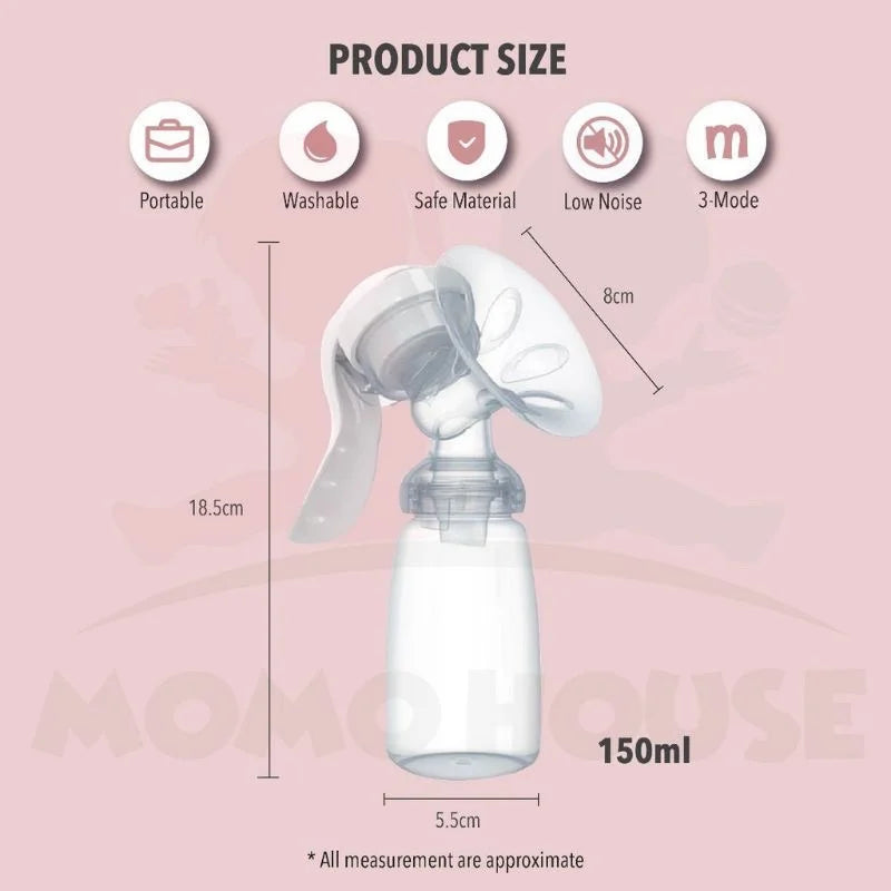 Latest BPA Free Hospital Grade Manual Breast Pump for Breastfeeding