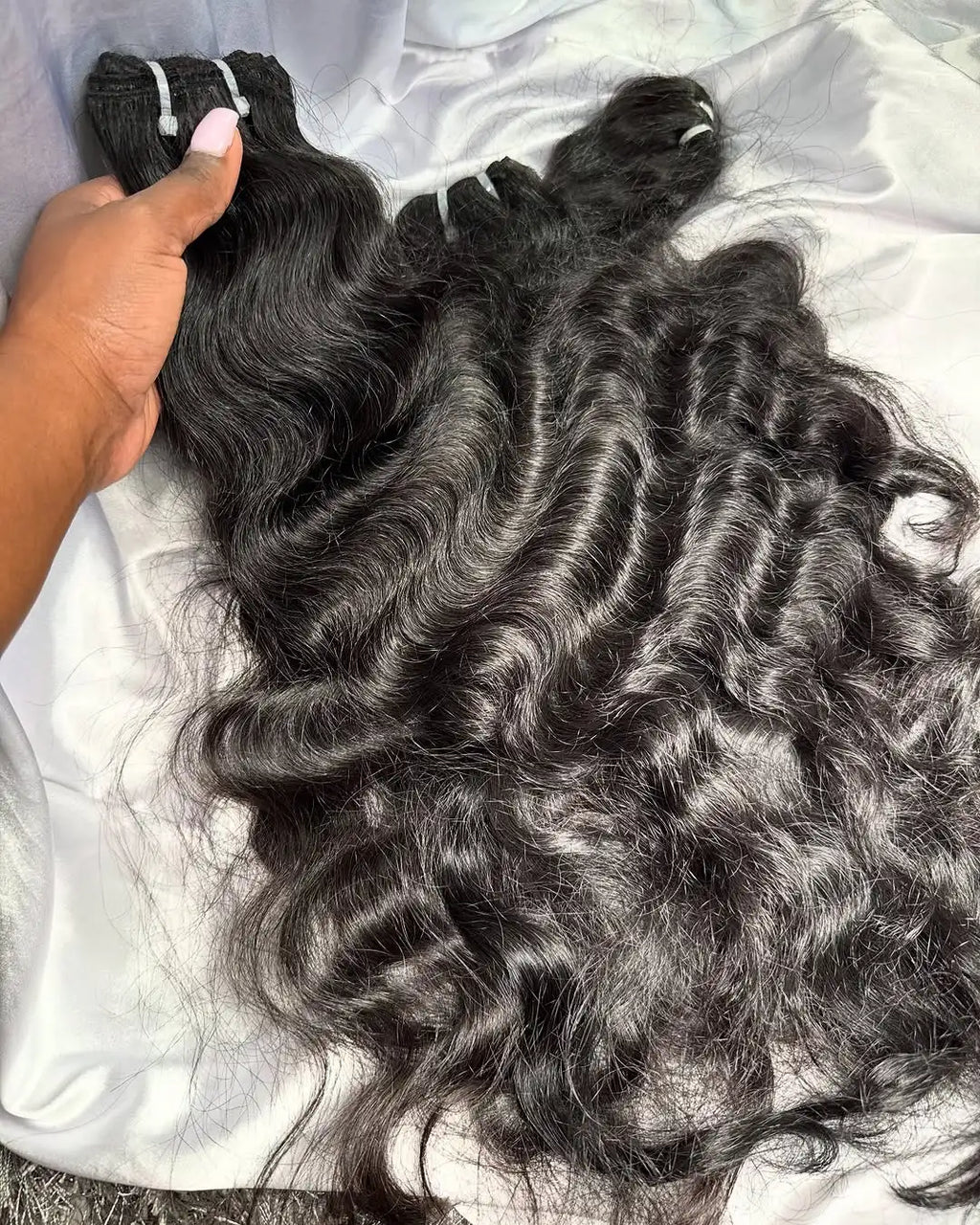 Wholesale Natural Wave Remy Human Hair Weft Double Bundles Deep Raw Indian Wavy Hair Virgin Pixie Burmese Kinky Curly Hair