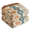 Wholesale King-Size Jacquard Style Soft Vintage Floral Boho Bed Blanket 100% Cotton Muslin Home Textile Gift Throw Blanket
