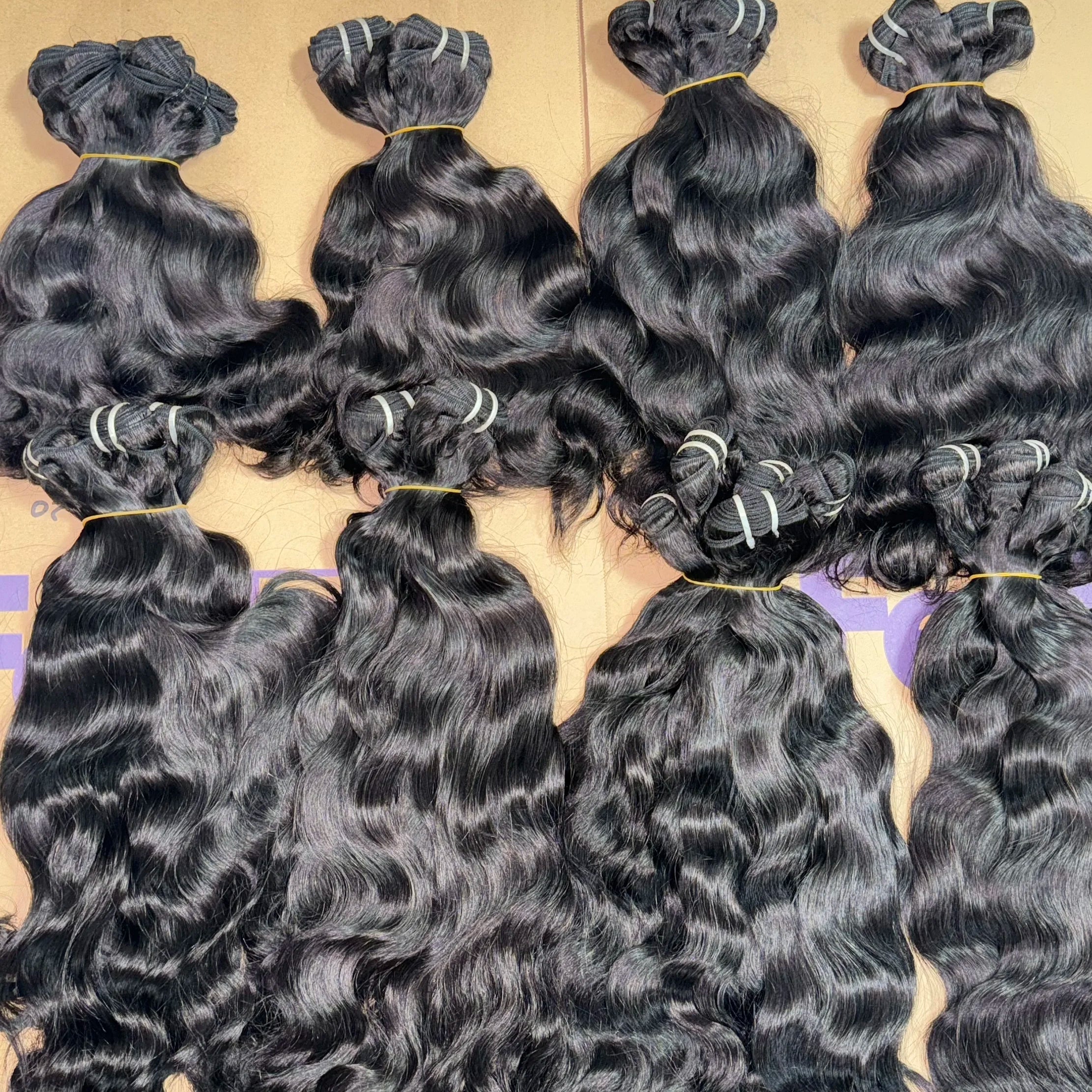 Local USA Stock 100 Gram Burmese Curly Human Hair Extension Natural Black Raw Hair Bundles Unprocessed Hair Weaves for Women