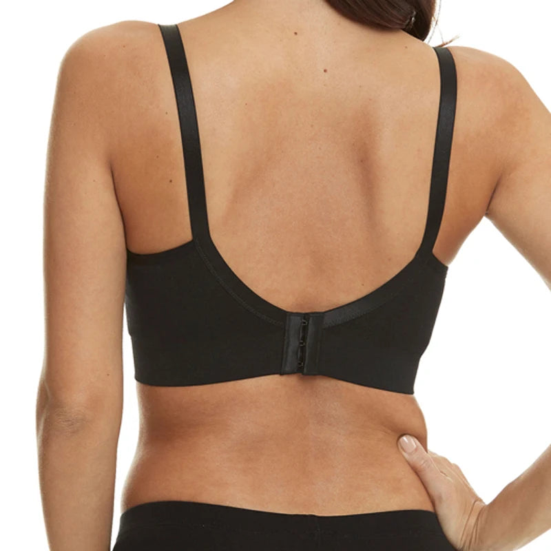 Wholesale OEM in Stock Custom Logo Seamless Wireless Hands-Free Pumping & Maternity Nursing Bra in One for Breastfeeding