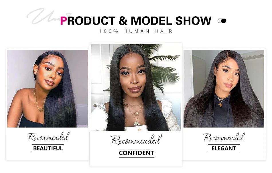 UNice Hair Peruvian Straight Hair Lace Closure Free& Middle Part 4x4 Remy Human Hair Closure  5x5 HD Lace Closure 1PC