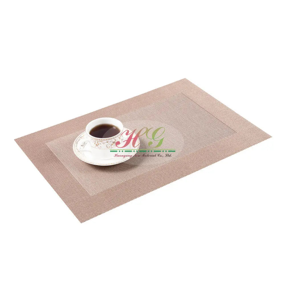 HuanGang Factory Manufacture  Strip Placemat Kitchen Necessary Beautiful Pattern