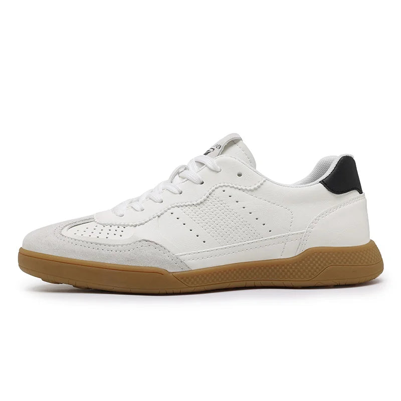 New Styles Wholesale White Verified Men Classic Shoes Suppliers Factory Manufacturer Rubber Anti-slip Man Sneaker Real Leather