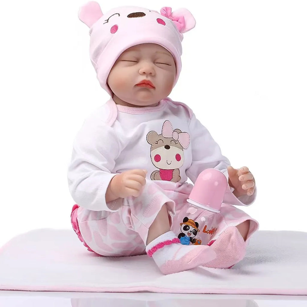 HYrebornbaby Lifelike 22-Inch  Realistic Baby Doll Lifelike Baby Dolls Reborn Baby Doll