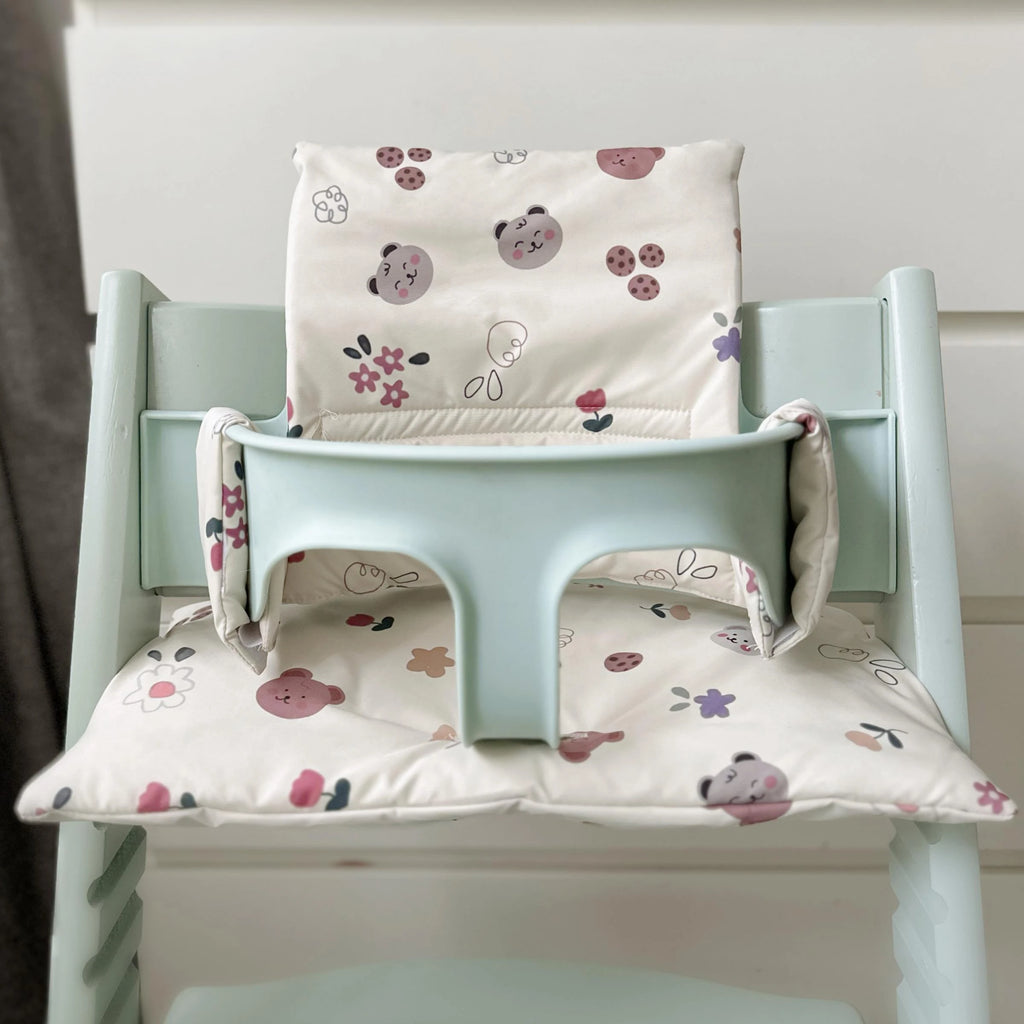 Trendy Anti-Slip Cartoon Chair Seat Cushion Baby Protective Newborn Accessories with Baby Back Cushion for Eating