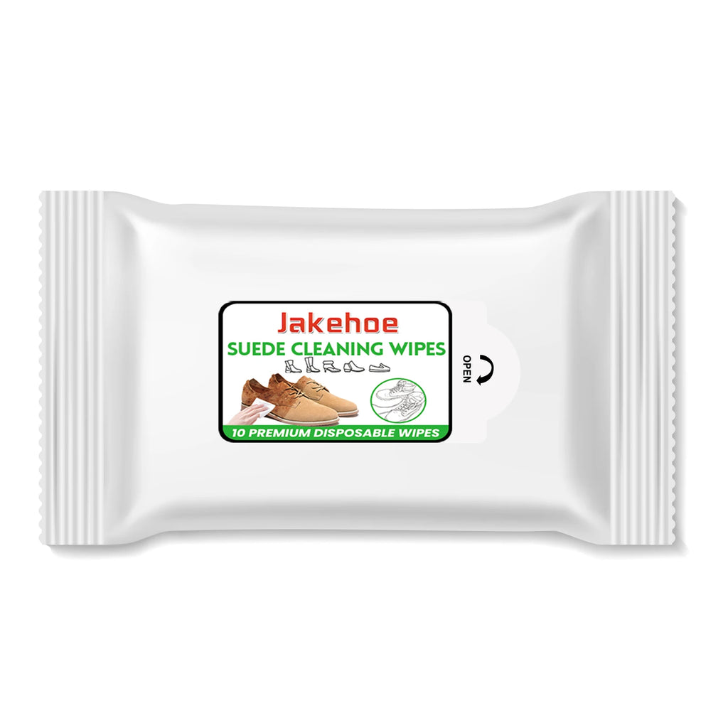 Jakehoe Multi-Purpose No-Wash Decontamination Cleaning Wipes Leather Shoe Sneakers and Wallet Sofa Care for Furniture Care