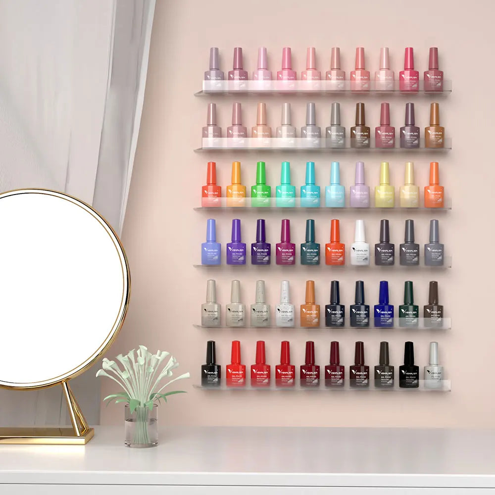 2025 Venalisa VIP1234 Kit Acrylic Nail Gel Polish Learner UV Gel OEM Whole Set 60 Color Gel Nail Polish Private Label Enamels